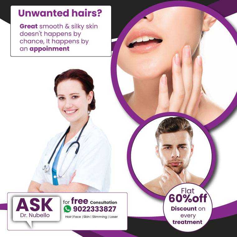 leg hair removal laser treatment center
