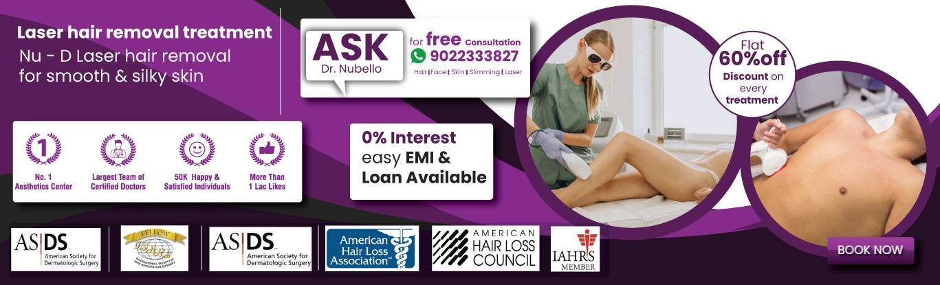 leg hair removal laser treatment center